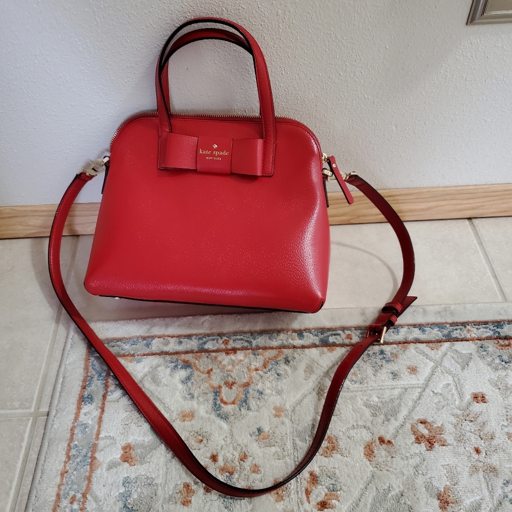 Kate Spade Authentic Maise Matthew Street, Rich Red